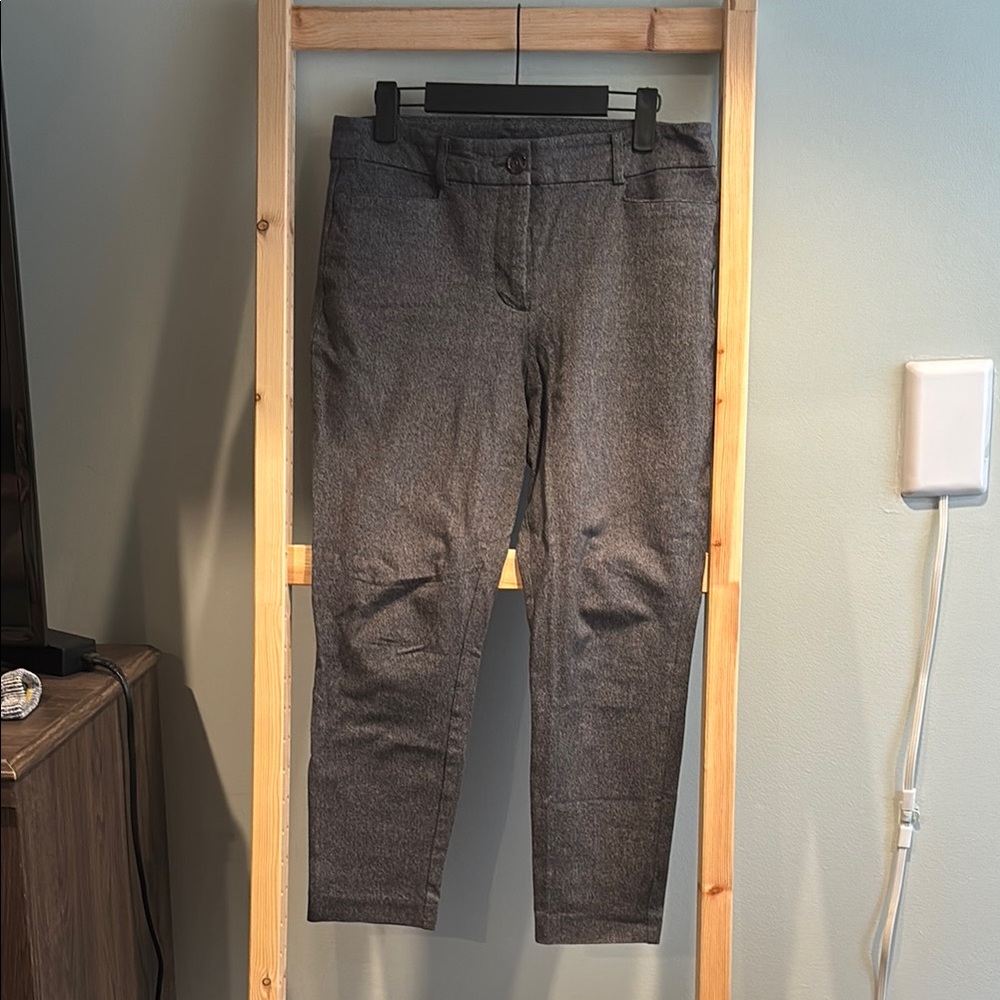 LOFT Gray Straight Leg Pants